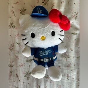 Hello Kitty LA Dodgers plush